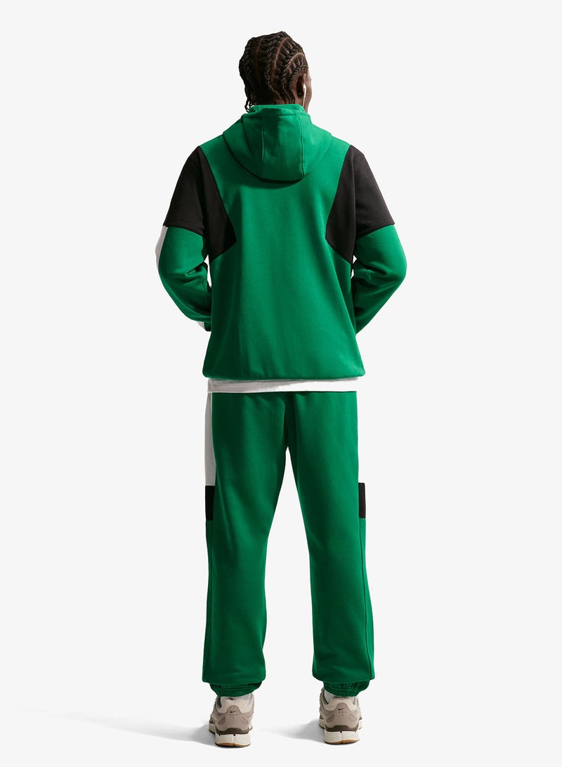 Nike Club Fleece Graphic Track Jacket - Image 2